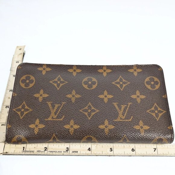 Authentic Louis Vuitton Zippy Browns Monogram Wallet bsj161-121125 - Picture 3 of 16